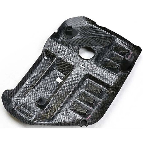 Engine Cover Plate For BMW G87 M2 2025 G80 G81 M3 G82 G83 2021-2025 Carbon Fiber - Picture 6 of 12