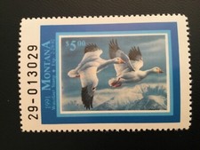 ICOLLECTZONE  US Montana 1991 MT39 Duck Stamp VF NH