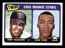 1965 Topps Baseball 201 Twins Rookies EX e3