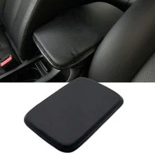 Leather Car Armrest Cushion Pad Center Console Cover Protector Mat Accessories