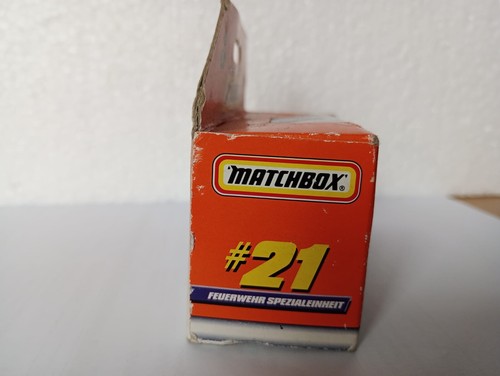 Matchbox Ford Transit 112 Feuerwehr MB21 1999, in scatola sigillata - Foto 10 di 13