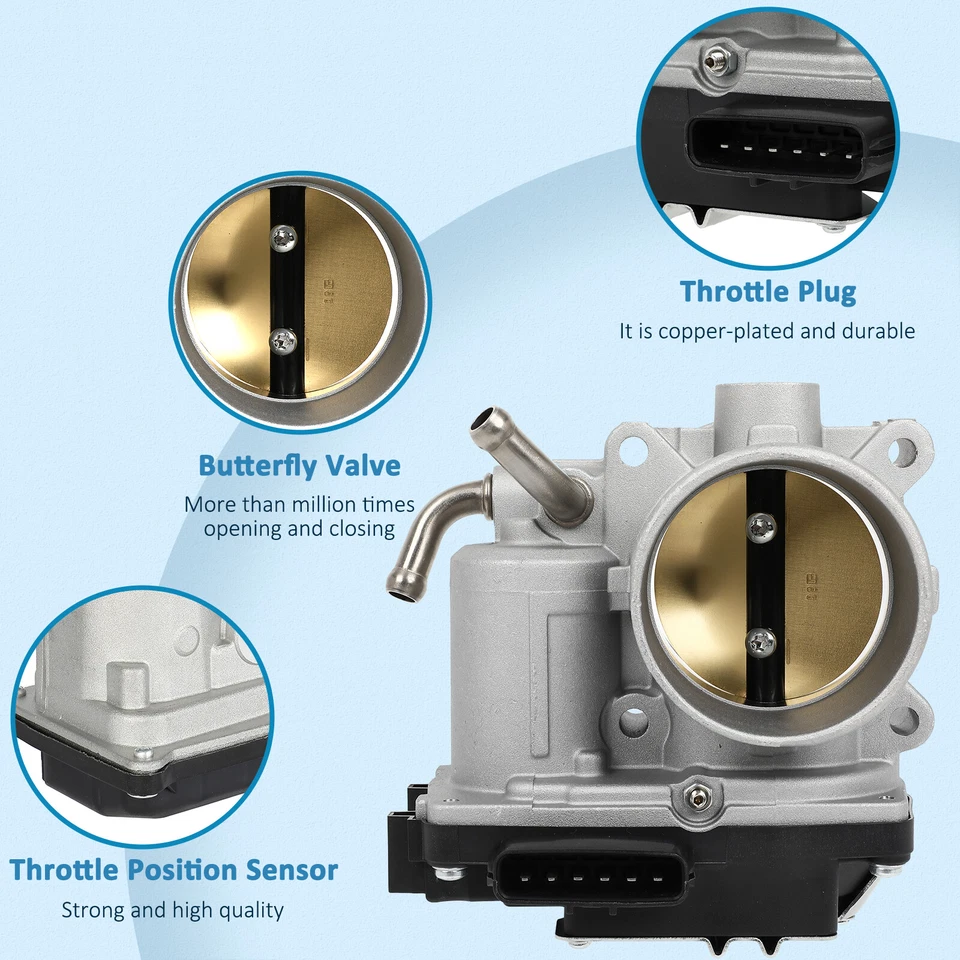 Cuerpo del acelerador para Mitsubishi Outlander Lancer RVR 2,0 L 2,4 L Mitsubishi ASX 2,0 L Foto 4 de 4