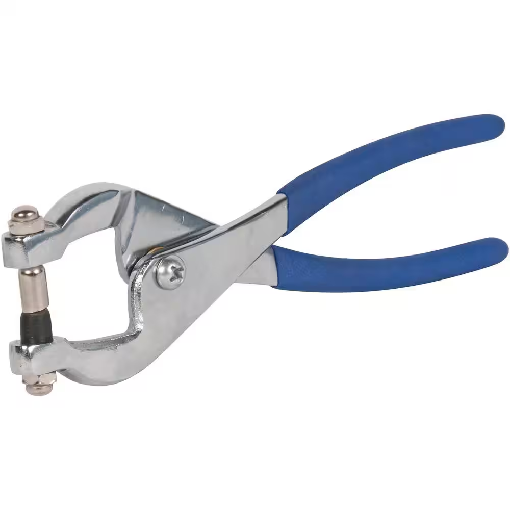 Ceiling Grid Hole Punch Pliers For Metal & Drywall – 1/8 Inch Punch Tool By Cal-Hawk