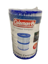 Coleman Type VI SaluSpa Spa Filter Pump Replacement Cartridge 1 Pack Of 2 NEW