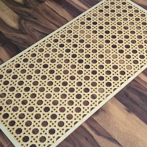 Radiador de malla perforado vintage decoración proyección 3 mm 6 mm de espesor MDF 0214 - Imagen 6 de 13