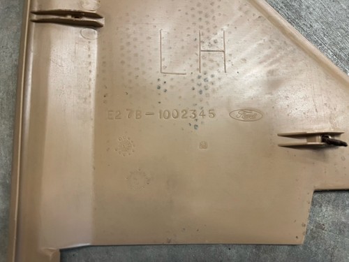 83-88 Ford Ranger Bronco II Kick Panel LH DRIVER Trim 1983-1988 OEM Beige - Picture 4 of 4