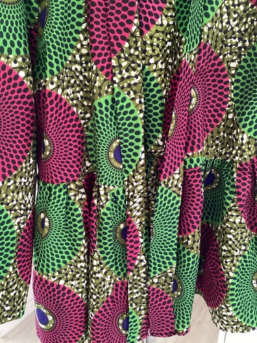 Shenbolen Ladies Cotton Vibrant Open Front Jacket With Matching Scarf XXL New - Picture 4 of 7