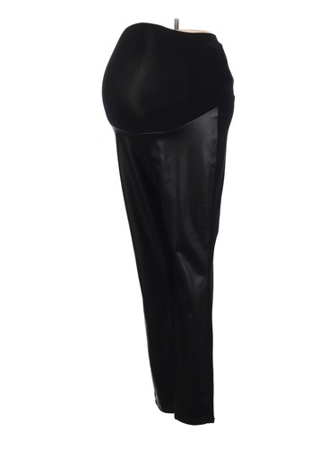 Jessica Simpson Maternity Women Black Faux Leather