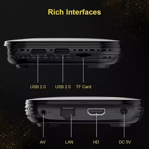 Transpeed 4GB+64GB TV Box Android 12 unterstützt 8K 4K Wifi Bluetooth - Bild 4 von 9