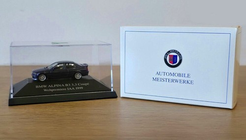 1:87 Herpa BMW Alpina B3 3.3 Coupe "IAA 1999", nuevo/embalaje original - Imagen 2 de 2