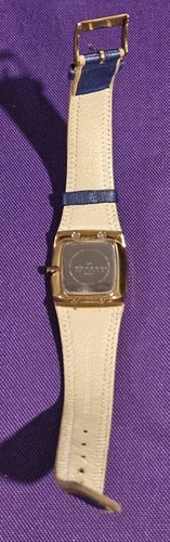 Skagen Womens Watch 380SGLN Blue And Gold Tone Watch **Untested As-Is** - Picture 3 of 15