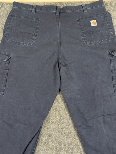 Pantalones Carhartt FR Para Hombre Talla 42x34 Azul Marino Carga 2112 Cat 2 Ajuste Original - Imagen 8 de 9