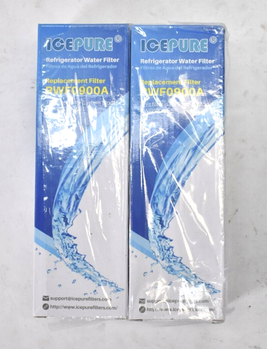Lot of 2 Icepure Refrigerator Water Filter Cartridges RWF0900A For RWF0900A-S - Picture 1 of 5