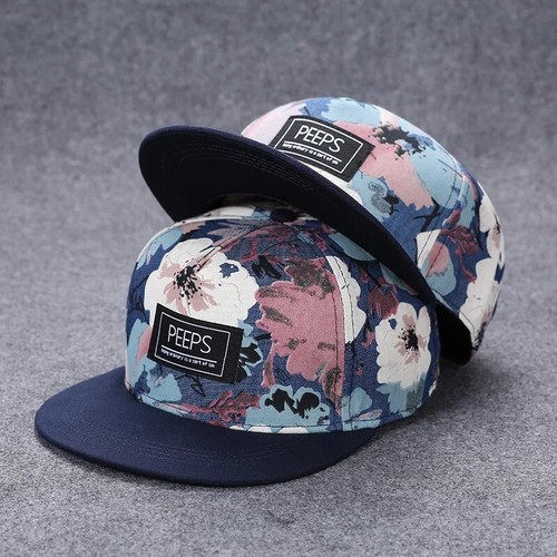 Baseball Cap Snapback Flat Peak Men Women Hip Hop Rap Sport Hat UK - Picture 34 of 78