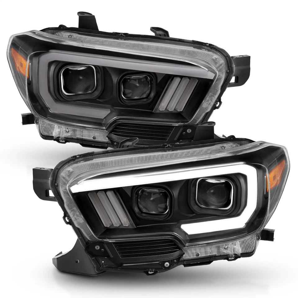 Anzo USA 111397 Projector Headlight Set Fits 16-23 Tacoma Foto 2 de 4