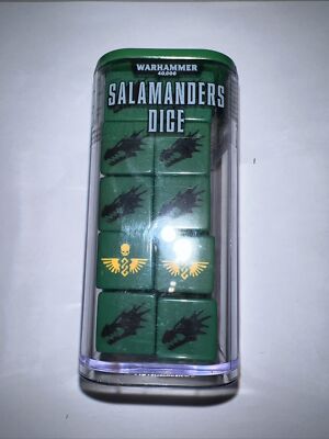 Games Workshop Warhammer 40k Salamander Würfel OOP