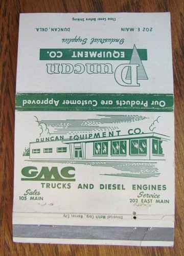 GENERAL MOTORS (GMC TRUCKS & DIESSEL): DUNCAN EQUIPMENT (DUNCAN, OKLAHOMA) -F11