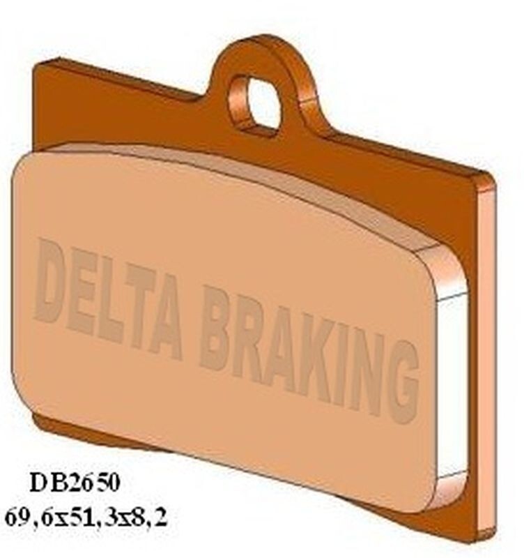 Plaquettes de frein KH95 avant à haute friction pour Aprilia RS 125 et Cagiva Mito