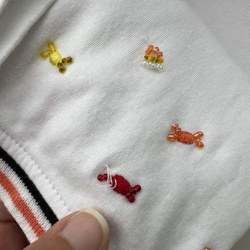 Storybook Knits Halloween Beaded Embroidered Long Sleeve Shirt S Novelty Witch - Picture 14 of 20