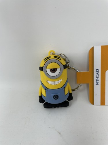 Despicable Me Minion Stuart Keychain Universal Studios Loungefly New w/Tag - Picture 4 of 12
