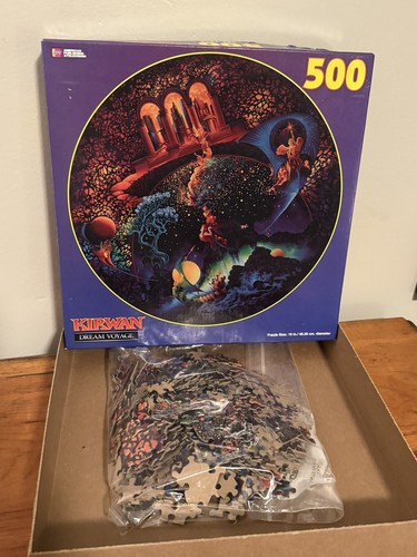 Jigsaw Puzzle Kirwan Dream Voyage Vintage Fantasy Sci-Fi 500 Piece Complete - Picture 8 of 9