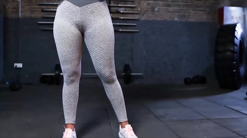 Women Anti-Cellulite High Waist Yoga Pants Push Up Leggings Women Fitness Pants - Video 1 of 1