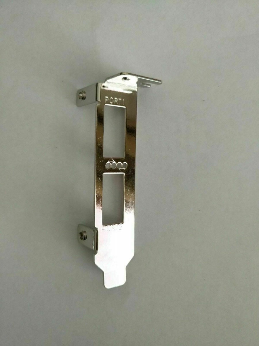Soporte Bajo Perfil Servidor Soporte De Bajo Perfil Para Tarjetas Mellanox – Compatible Con CX354A, MCX354A, Montaje Fácil Montaje Tarjeta Red