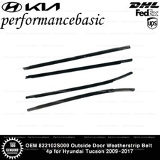OEM 822102S000 Outside Door Weatherstrip Belt 4p for Hyundai Tucson 2009-2017