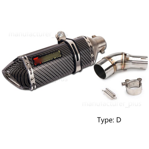 For Yamaha MT-03 YZF R3 R25 2014-2024 Exhaust Pipe 51mm Muffler Silencer Slip On - Picture 8 of 12