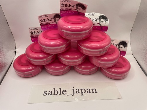 Mandom GATSBY Hair WaxMoving Rubber Spiky edge 80g×10 set from Japan