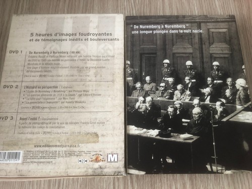 COFFRET 3 DVD FILM DOCUMENTAIRE DE NUREMBERG À NUREMBERG FRÉDÉRIC ROSSIF RARE - Picture 3 of 3