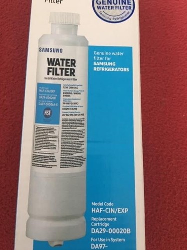 Samsung DA29-00020B HAF-CIN/EXP Refrigerator Fresh Water Filter Cartridge- 1Pack - Picture 2 of 2