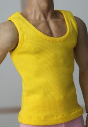 1/6 Maßstab Herren Sport Weste Top Shirt Kleidung passt 12 Zoll Mann Muskelfigur Körper - Bild 5 von 20
