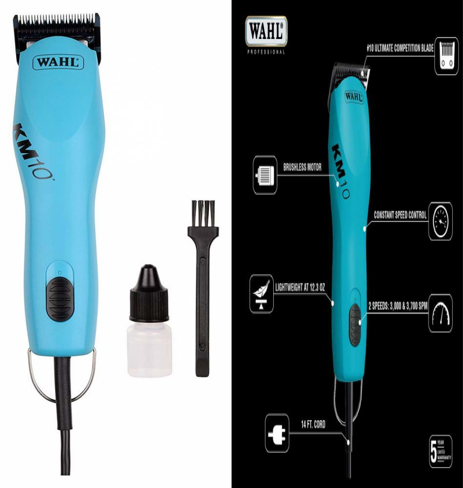 Wahl Professional Animal KM10 2-Speed Brushless Motor Pet, Dog, and Horse... Wahl Professional Animal KM10 2-Speed Brushless Motor Pet, Dog, and Horse...