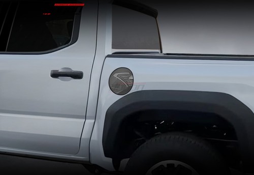 Gas Petrol Fuel Tank Cap Cover Trim For Toyota Tacoma Limited SR SR5 2024-25 ABS - Picture 2 of 12