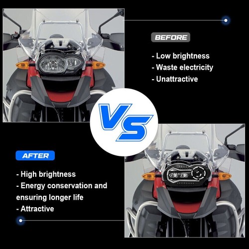 Für BMW R 1200 GS R1200GS 2004-2012 R1200GS ADV 2005-2013 LED Scheinwerfer Montage - Bild 7 von 12