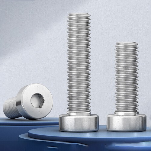 M2-M12 LOW HEAD CAP SCREWS A2 STAINLESS STEEL, HEXAGON SOCKET ALLEN KEY BOLTS - Picture 3 of 150