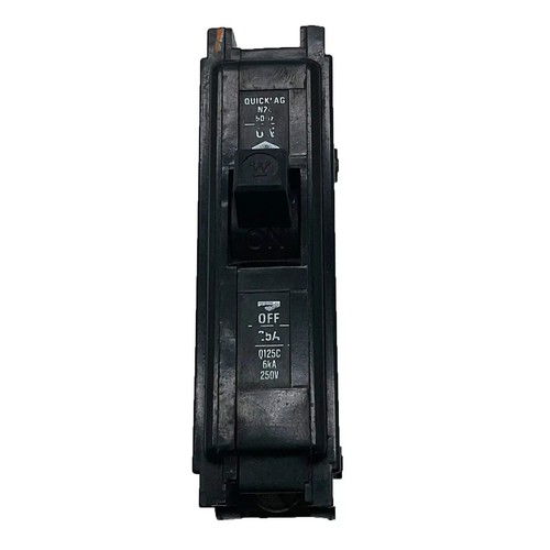 Westinghouse Circuit Breaker 1P N28 250V 25A Q125C - Picture 6 of 6
