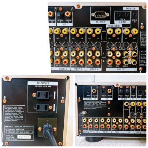 SONY TA-E9000ES Amplificador de Control AV Preamplificador Procesador Kit de Actualización incluido - Imagen 9 de 10