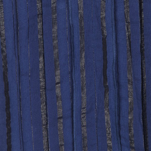l m Lurex Leon Blue Tinged With Shirt Stripes Semi amp; £95 Purple Sheer Harper S qBO47