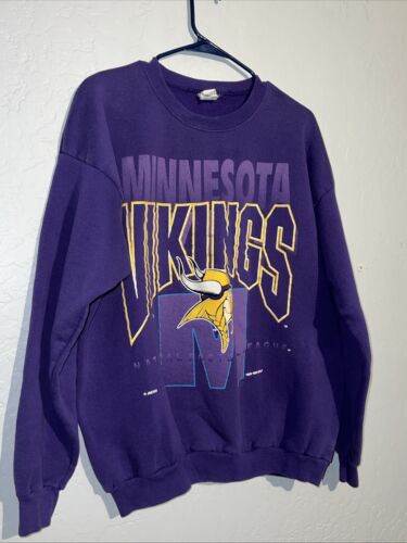 Vintage Minnesota Vikings Jostens Sweatshirt. Youth XL ✅ NFL - Picture 2 of 7