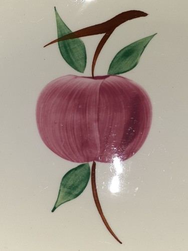 Canonsburg Skyline McIntosh Oval Relish Dish Matches Blue Ridge Arlington Apple - Picture 3 of 3