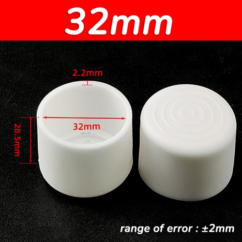 4x PVC Chair Ferrules AntiScratch Floor Protector Table Feet Leg Cap End Cover - Picture 101 of 133