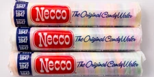 Original Necco Wafers - 4ct. Rolls -  2oz Rolls - FREE SHIPPING