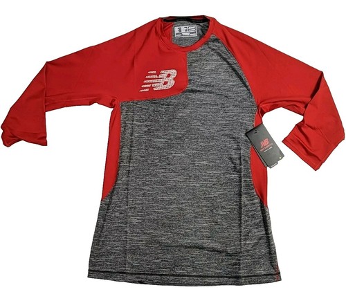 NWT New Balance ASYM 2.0 Right Baseball Jersey Shirt Size Small MSRP $44.99 Red