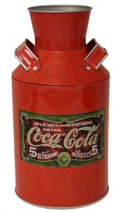 Coke Coca Cola Replica Milk Can Tin! | eBay