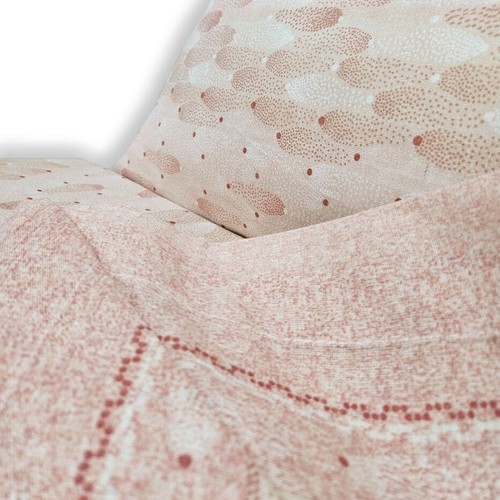 Completo letto cotone matrimoniale lenzuola fantasie shabby sotto+sopra+2federe - Foto 4 di 30