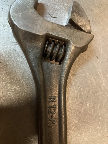 German Made Roebuck 12” Adjustable Spanner R12-P - Picture 3 of 4