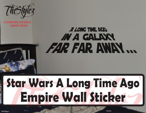 Star Wars A Long Time Ago in a Galaxy Far Far Away... - Picture 1 of 4