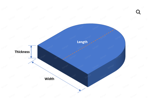 UPHOLSTERY FOAM CUSHIONS CUT TO ANY SIZE HIGH DENSITY ANY THICKNESS SIZE - Picture 3 of 17